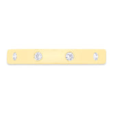 0.07ct 14k Yellow Gold Diamond Lady's Band
